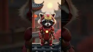 Iron Raccoon Assemble! 🦝❤️&zwj;🔥