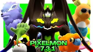 Minecraft Pixelmon 7.3.1 Update Showcase ✦ (PixelDip)