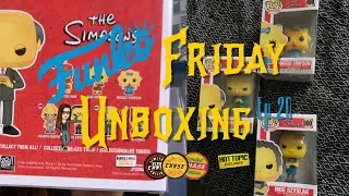 Funko Friday Unboxing ( The Simpson’s - Moe Szyslak, Maggie Simpson, Mr Burns)