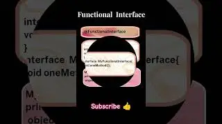 ✨The coolest feature in Java 8- Functional interface✨ #shorts #functionalinterface #java8