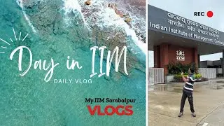A Day in My Life at IIM Sambalpur - Classes, Simulation, Gym & Jalebi