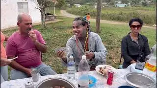 6ix9ine in Colombia for a Video shoot Giving out money