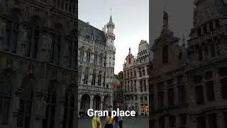 Uma pequena vis&atilde;o da Gran place, pr&eacute;dios maravilhosos e carregados de hist&oacute;rias. #belgium #fyoupagem