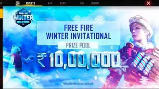 free fire winter invitational 2021 !!New tournament !!Garena free fire