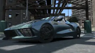 GTA IV 2020 CHEVROLET CORVETTE STINGRAY C8 CRASH TESTING