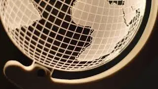 2D/3D Illusion Globe Lamp