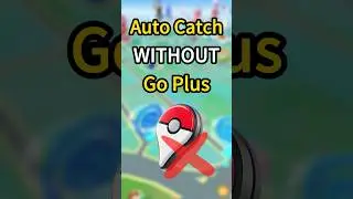 FREE Auto-Catch with Virtual GO Plus + to Walk in Pokemon Go Fest/Tour!  #pokemongo #pokemon #shorts