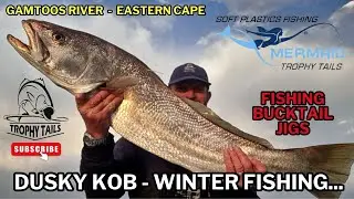How to catch Winter Kob fishing Bucktail Jigs on Gamtoos River!