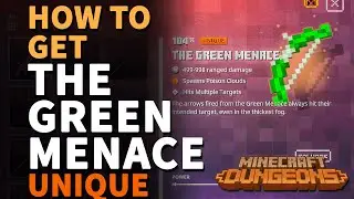 Where to get The Green Menace Minecraft Dungeons Unique Trickbow