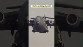 India&rsquo;s Most Powerful Army Plane 🇮🇳✈️ | C-17 Globemaster III Full Power Explained