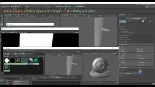 AO texture baking with arnold in MAYA 2017 Nederlands 03 Baking