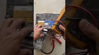 tip#how to test battery using multimeter tester vs battery load tester#short #subscribe