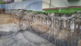Ścianka szczelna oraz palisada żelbetowa VDW z zacięciem - Realizacja Gollwitzer