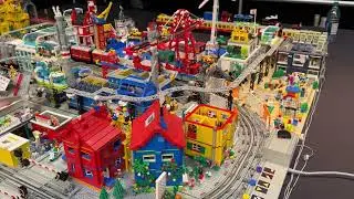 LEGO 12V Train And City Layout - BrickCan 2023