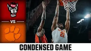 NC State vs. Clemson Condensed Game| 2022-23 ACC Men&rsquo;s Basketball
