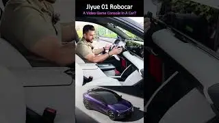 A Proper Video Game Console In A Car? Jiyue 01 Robocar Short Review In Hindi / Urdu