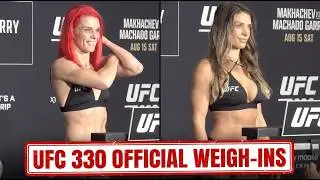 UFC 330 OFFICIAL WEIGH-INS: Mackenzie Dern vs Gillian Robertson