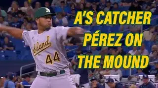 Резервный кэтчер &laquo;А&raquo; Карлос Перес дебютирует в качестве питчера в MLB | 08.04.23