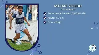 Matias Vicedo - Delantero | 2025