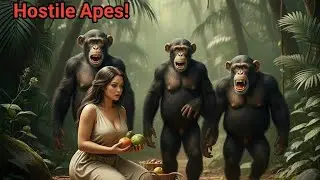 Ek ladki aur char bandar new horror story 2026 #youtube #story #bandar 