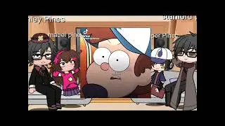 Gravity falls reacts..(part 1/4,) [Mason(Dipper) pines] #dipper #gravityfalls #gacha #gachareaction