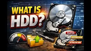 What is HDD? | Hard Disk Drive Explained in Simple Words