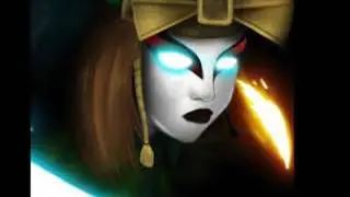 Kyoshi's voice in the Avatar State