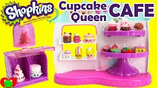 Shopkins Cupcake Queen CAFE Season 4 Food Fair Playset with 2 Exclusives