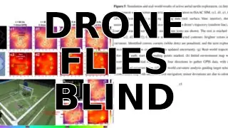 This Tiny Drone Navigates by Touch, Flying Blind in Complete Darkness!