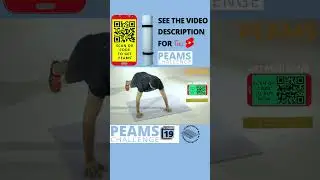 Lower Legs Mini Band Plank Walk | PEAMS CHALLENGE #19