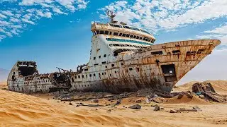 Missing Cruise Ship Found After 60 Years, Split in Half in the Desert