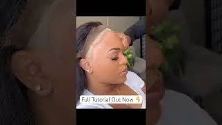 How To Melt Your Lace Frontal Wig Like SCALP ! Full Tutorial Out NOW 👇#hairtutorial #wiginstall