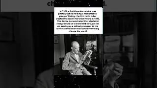 The First Radio Tube: A Smithsonian Treasure (1924)