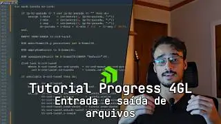 Entrada e Sa&iacute;da de Arquivos | Tutorial Progress 4GL