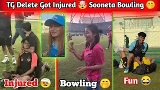 TG Delete Injured 😔 @Sooneeta @PNROSEBowling 🤭 Fun At Booyah Premier League #s8ulelite #tgesports