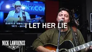 Nick Lawrence In Studio Live - Daryle Singletary Tribute 