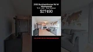 🏙️ Rarely Offered 1+1 at Eagle Ridge in mississauga  #home #bramptonrealestate #houseforsale