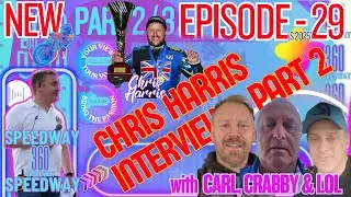 SIT DOWN WITH CHRIS 'BOMBER' HARRIS (Part 2 of 2) #speedwayracing #motorcycleracing #motorsports