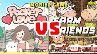 Pocket Love Game vs Farm Friends Briones