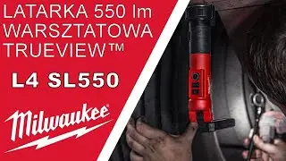 MILWAUKEE L4 SL550 latarka warsztatowa 550 lumenów