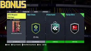 FIFA 22 - UEFA MARQUEE MATCHUPS SBC requirementS