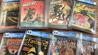 Graded Comic Book Haul - Random Auction Purchases and Original Art
