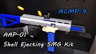 3D Printed shell ejecting airsoft SMG kit for AAP01 [ACMP-9]