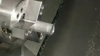 HAAS ST10Y machining aluminum nut
