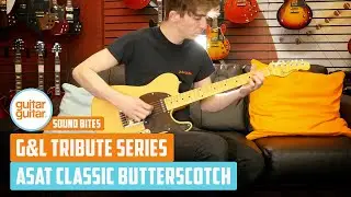 G&L Tribute Series ASAT Classic Butterscotch Guitar