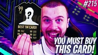 FIFA 19 THE BEST 1 MILLION COIN CARD in ULTIMATE TEAM! YOU MUST BUY THIS PLAYER!