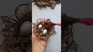 Easy🥰Paper🐦Nest#shorts#youtubeshorts