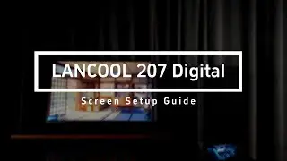 LANCOOL 207 Digital Screen Setup Guide