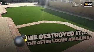 This is How We Remove a Pool & Spa and Install New Turf!