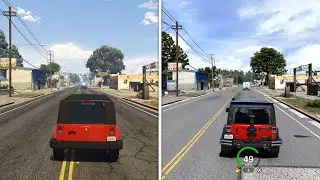 We Turned GTA V Into a REAL WORLD: Modded Interiors & Cars vs Original